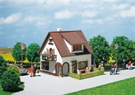 Haus mit Dachgaube