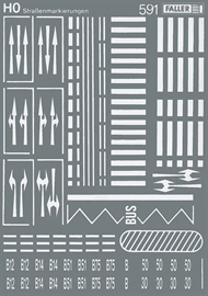 Straßenmarkierungen