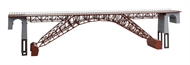 Eisenbahn-Stahlbrücke
