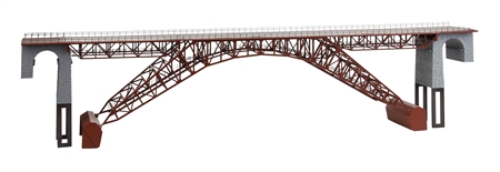 Eisenbahn-Stahlbrücke