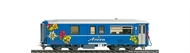 RhB BD 2481 Gepäckwagen ""Arosa Express""