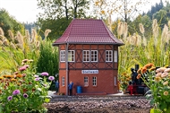 Stellwerk mit Fachwerk