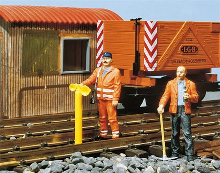 2 Gleisbauarbeiter