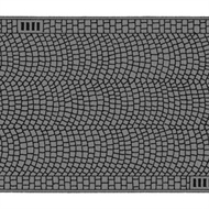 Kopfsteinpflaster, 100 x 4 cm