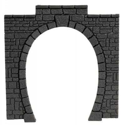 Tunnel-Portal, 1-gleisig, 11 x 11 cm