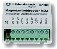 MD2 magnet article decoder