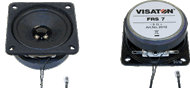 Visaton Loudspeaker FRS 7, 66,5 x 66,5