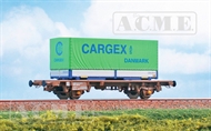 Güterwagen DSB Lgmns mit Aufbau „CARGEX“, Ep. V
