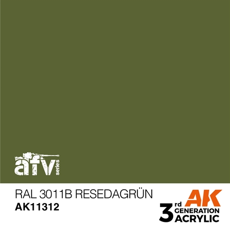 RAL 6011B Resedagrün