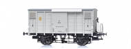 DSB specialvogn 468, grå, stjernehjul