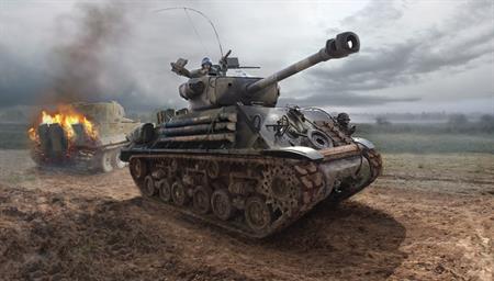 1:35 M4A3E8 SHERMAN