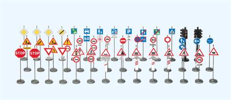 Verkehrszeichen. Frankreich