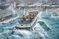 1:35 LCVP with US INFANTRY
