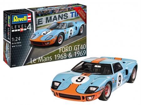 1/24 Ford GT 40 Le Mans 1968 1:24