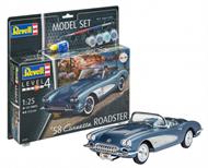 1/24 Model Set '58 Corvette Roadster