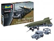 1/72 SS-100 Gigant + Transporter + V2