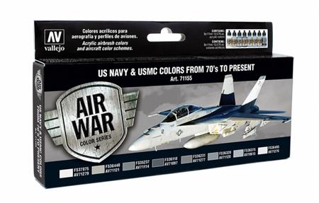 Model Air US NAVY USMC Colors from 70\'s 17 ml.
