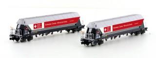 Schüttgutwagen Tagnpps SBB Cargo Schweizer Zucker
