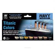Navy Color Set Titanic Colors