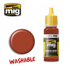 WASHABLE Rust