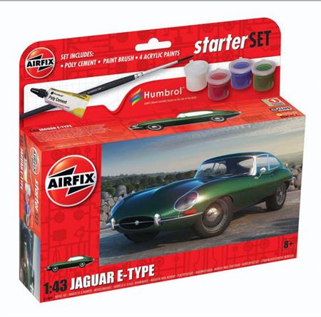 1/43 Small Starter Set Jaguar E-Type