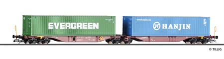 Containertragwagen Sggmrss der GySEV Cargo, Ep. V