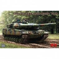 1/35 Leopard 2A6 Main Battle Tank with workabletrack 9503 00 30 00 links (without interior)