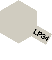 Tamiya Lacquer Paint LP-34 Light Gray (Flat)