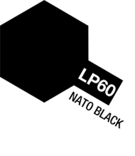 Tamiya Lacquer Paint LP-60 Nato Black (Flat)