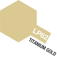 Tamiya Lacquer Paint LP-62 Titanium Gold (MG)