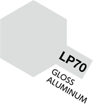 Tamiya Lacquer Paint LP-70 Gloss Aluminum (Gloss)