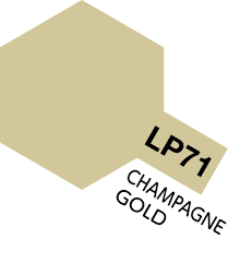Tamiya Lacquer Paint LP-71 Champagne Gold (Gloss)
