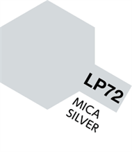 Tamiya Lacquer Paint LP-72 Mica Silver (Gloss)