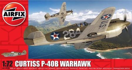 Curtiss P-40B Warhawk 1:72