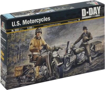 1:35 U.S. MOTORCYCLES WW2