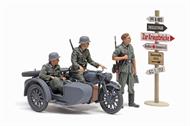 1/35 German KS600 Motorcycle & Sidecar