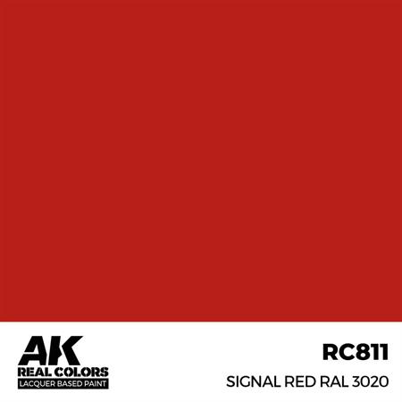 Signal Red RAL 3020 17 ml.