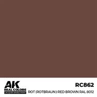 Rot (Rotbraun)-Red Brown RAL 8012 17 ml.