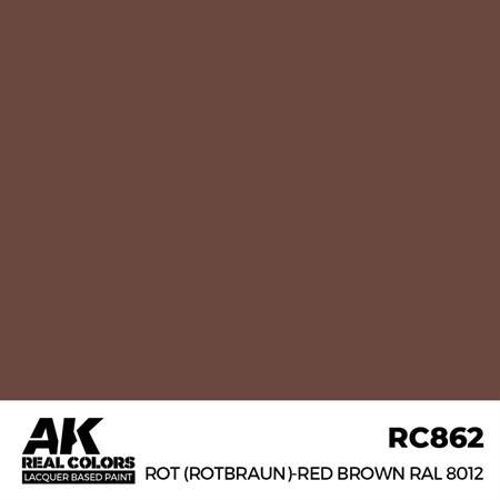 Rot (Rotbraun)-Red Brown RAL 8012 17 ml.