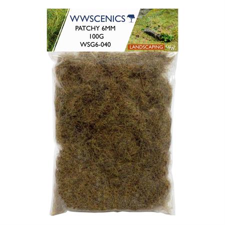 WWScenics 6mm Patchy, 100g