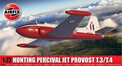 Hunting Percival Jet Provost T.3/T.4 1:72