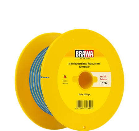 FB-Litze 0,14mm 25m bl/bl/ge