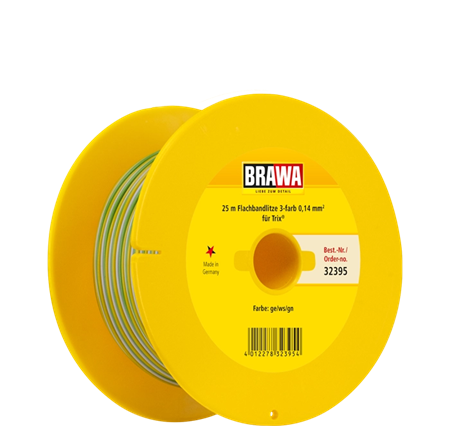 FB-Litze 0,14mm 25m ge/ws/gn