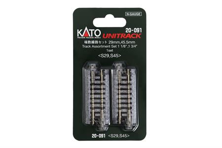 N Track Assortment, 29mm,45.5mm (prev. #20-090 w/revisn)