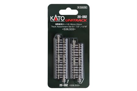 N Track Assortment, 33mm,38mm