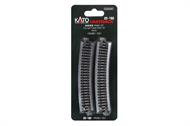 N R481-15 Curved Track (4 ea) (19-15d)