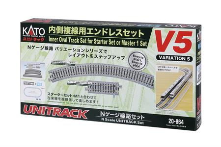 N V5 Inner Oval Track Set for M1 (Bilingual Packaging)