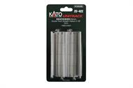 N Concrete-Slab Double Track Straight Viaduct Track 124mm (2 pcs)
