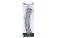 N Double Track Superelevated Curved R414/381-45 (2 ea)