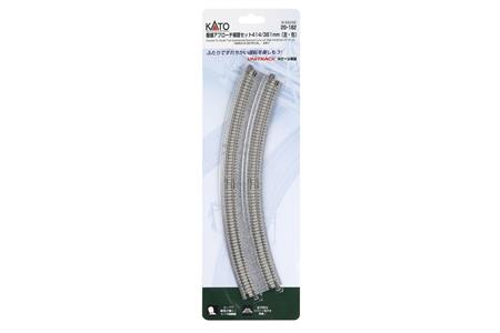 N Dble Trk Superelevated Approach, R414/381- 22.5 L/R